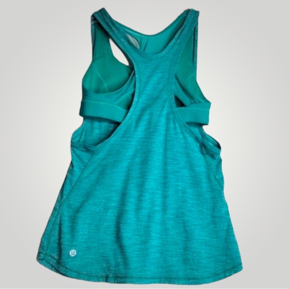Lululemon Teal Glide and Stride Tank - Picture 12 of 13